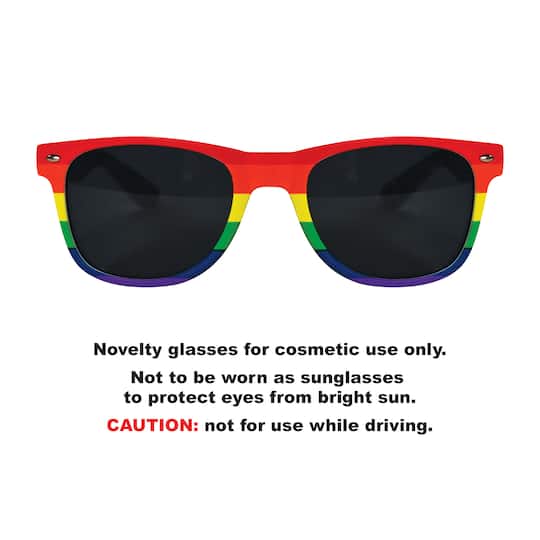 Beistle Rainbow Tinted Glasses, 2ct.